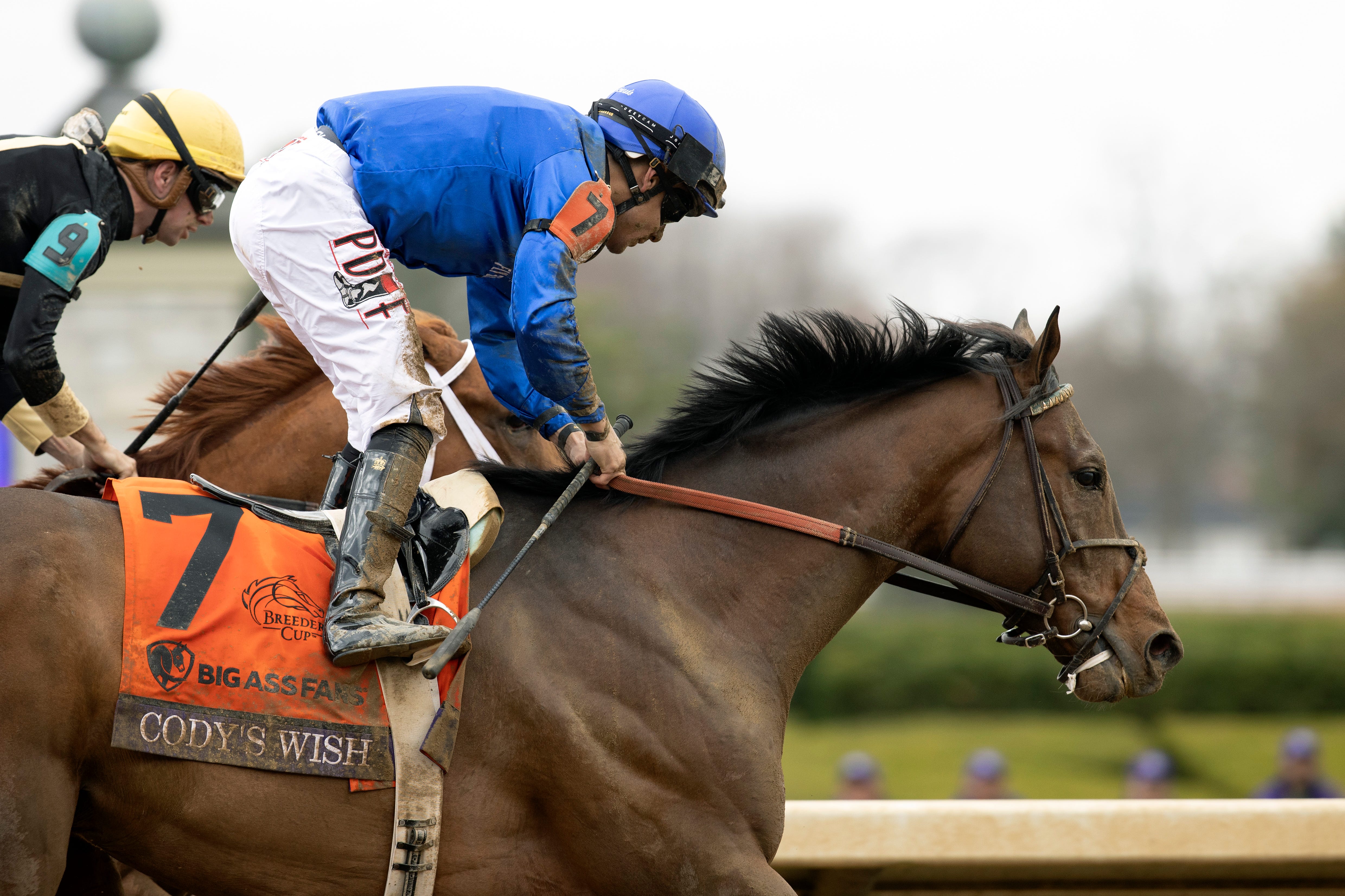 Cody's Wish's Breeders' Cup Dirt Mile Win Named NTRA Moment Of The Year